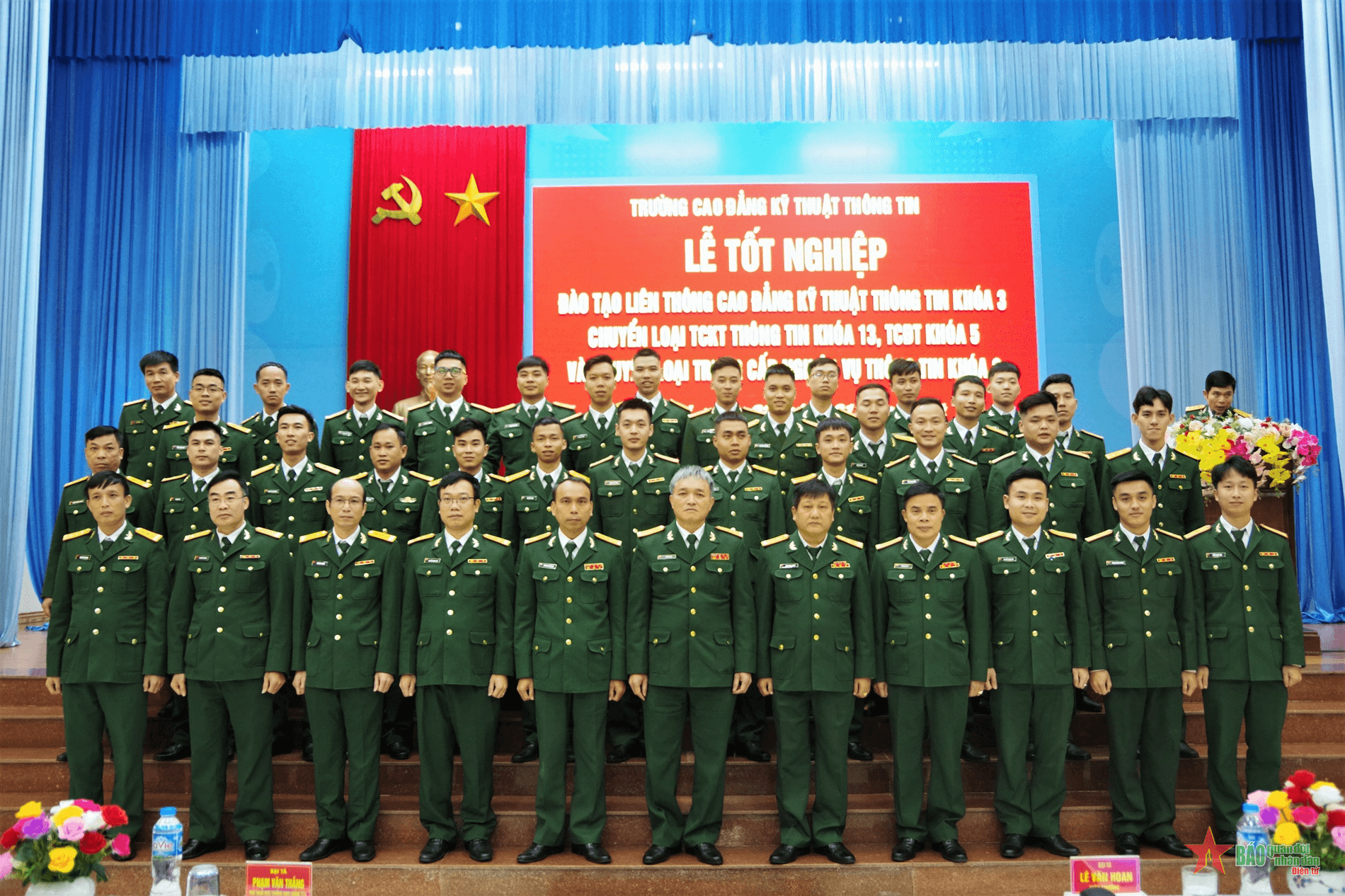 Trường Cao đẳng kỹ thuật Thông tin tổ chức lễ tốt nghiệp cho 128 học viên