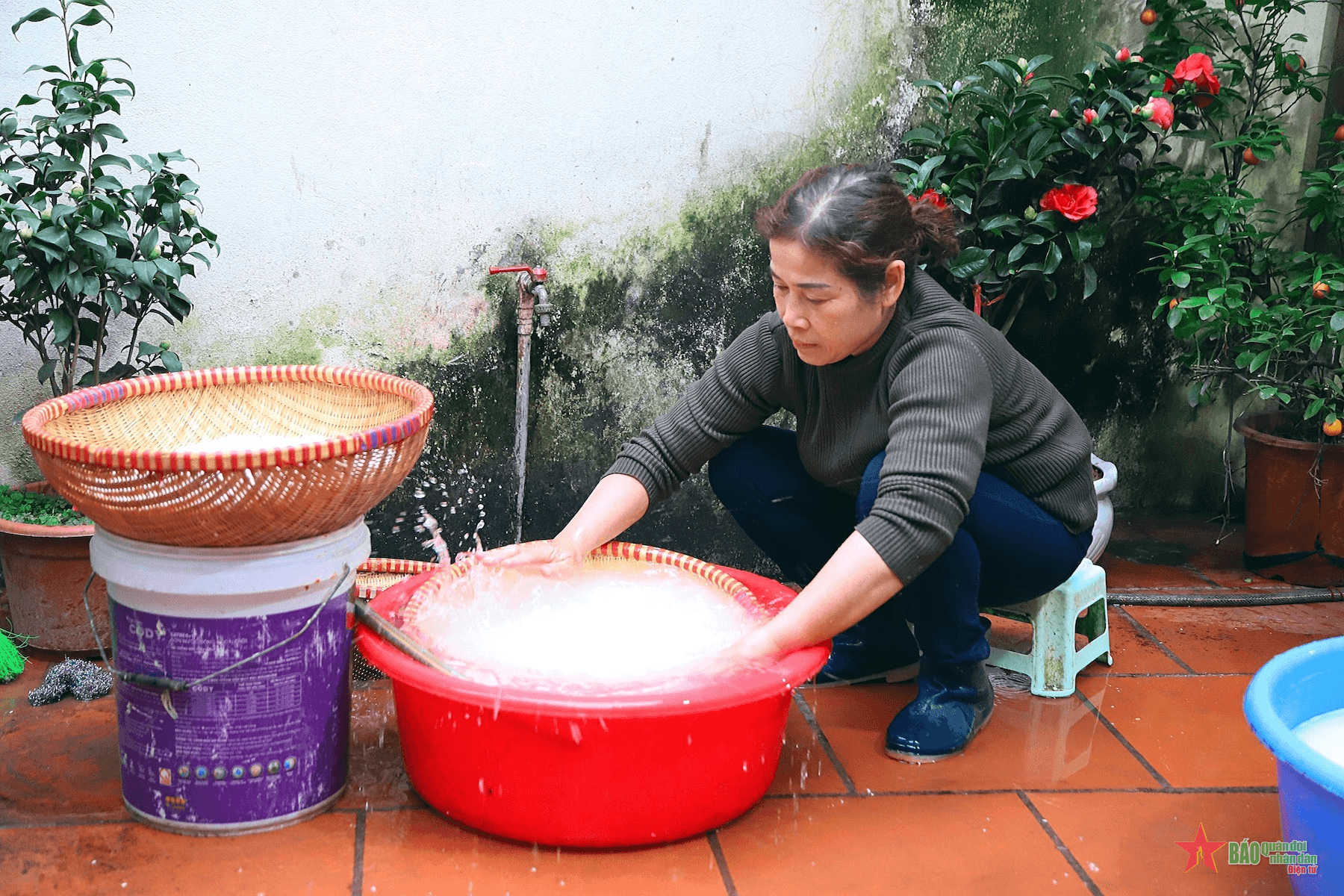 Đến làng xôi Kẻ Gạ ngày Rằm tháng Chạp