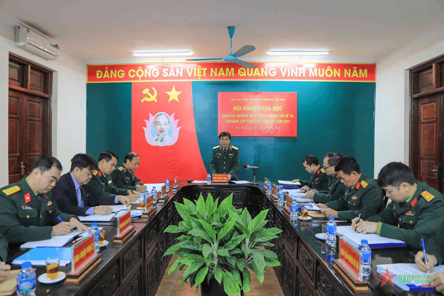 Cục Chính trị Quân khu 2 hoàn thành xuất sắc đề tài khoa học cấp Tổng cục Chính trị