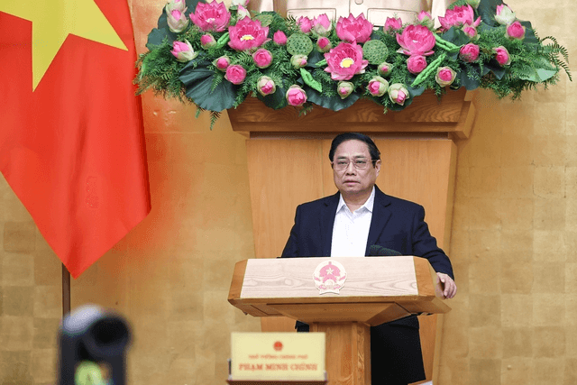 Thủ tướng Phạm Minh Chính chủ trì Phiên họp Chính phủ chuyên đề về xây dựng pháp luật tháng 1-2024