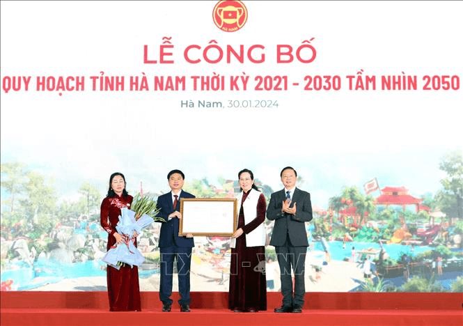 Phó thủ tướng Trần Hồng Hà dự công bố Quy hoạch tỉnh Hà Nam thời kỳ 2021-2030, tầm nhìn đến năm 2050