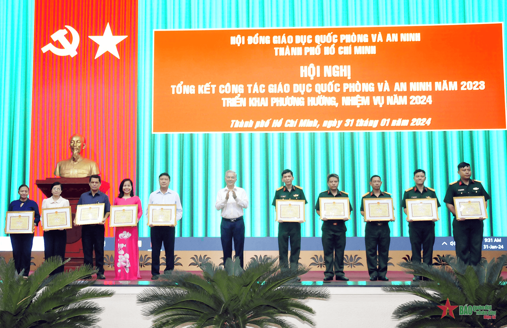 TP Hồ Chí Minh chú trọng chất lượng công tác giáo dục quốc phòng, an ninh