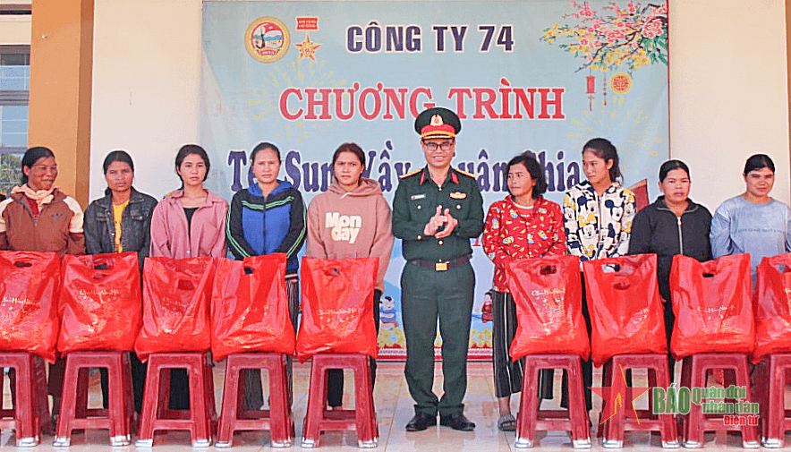 Công ty 74: Phối hợp với địa phương giải quyết dứt điểm mọi vấn đề nảy sinh từ thôn, làng