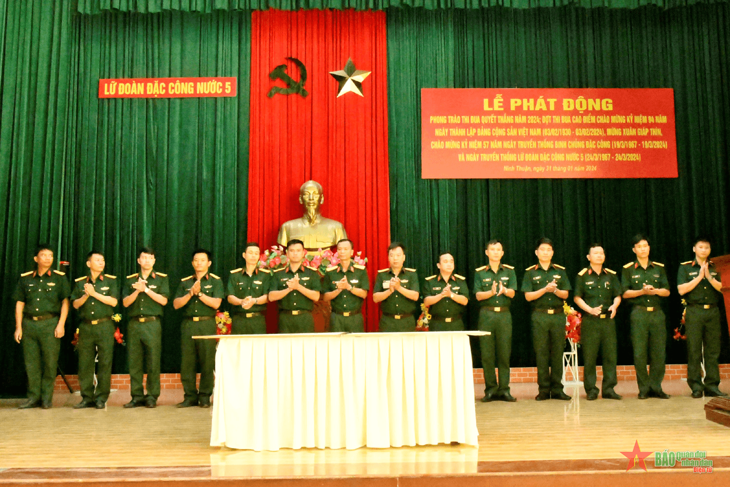 Lữ đoàn Đặc công nước 5: Chủ động, đổi mới, sáng tạo trong thực hiện nhiệm vụ