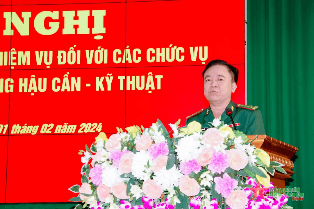 Bộ đội Biên phòng tỉnh Sóc Trăng công bố quyết định sáp nhập tổ chức lại phòng Hậu cần - Kỹ thuật