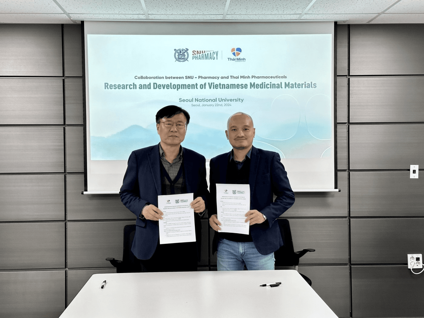 Dược phẩm Thái Minh hợp tác trường đại học Top 1 Hàn Quốc nghiên cứu phát triển dược liệu Việt Nam