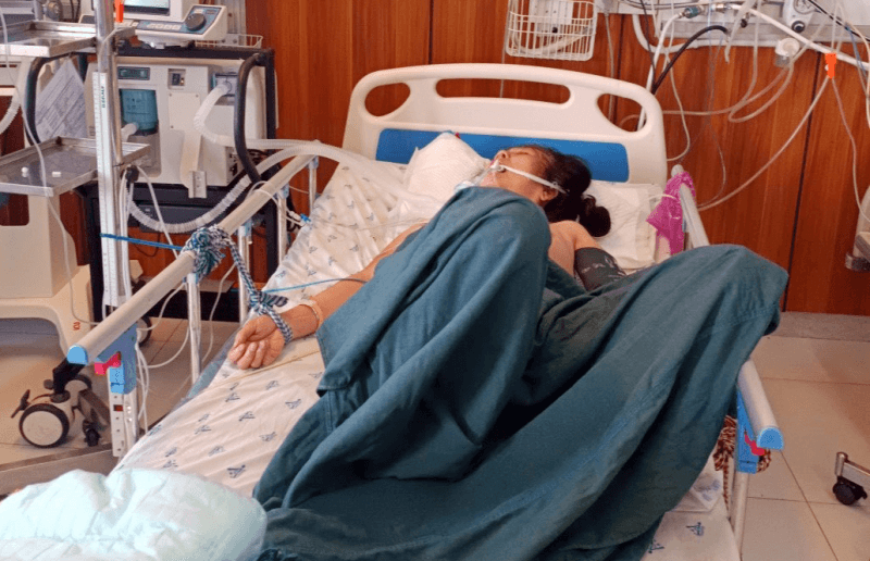 Đốt than sưởi ấm trong phòng kín, cả gia đình bị ngộ độc