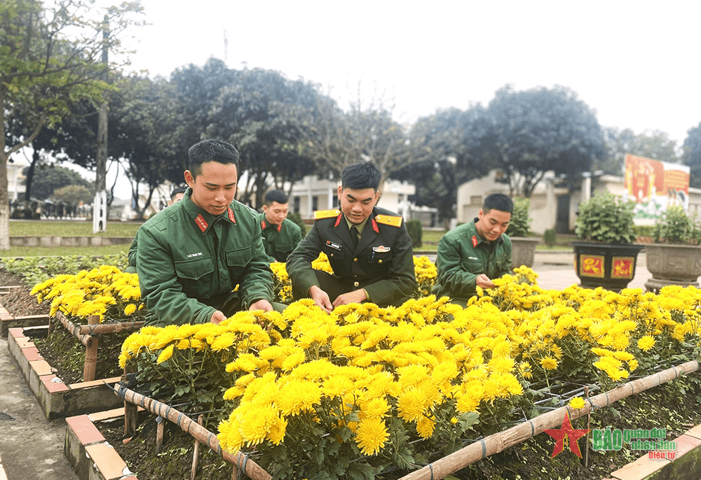 Háo hức chờ đón đêm Giao thừa đầu tiên trong quân ngũ