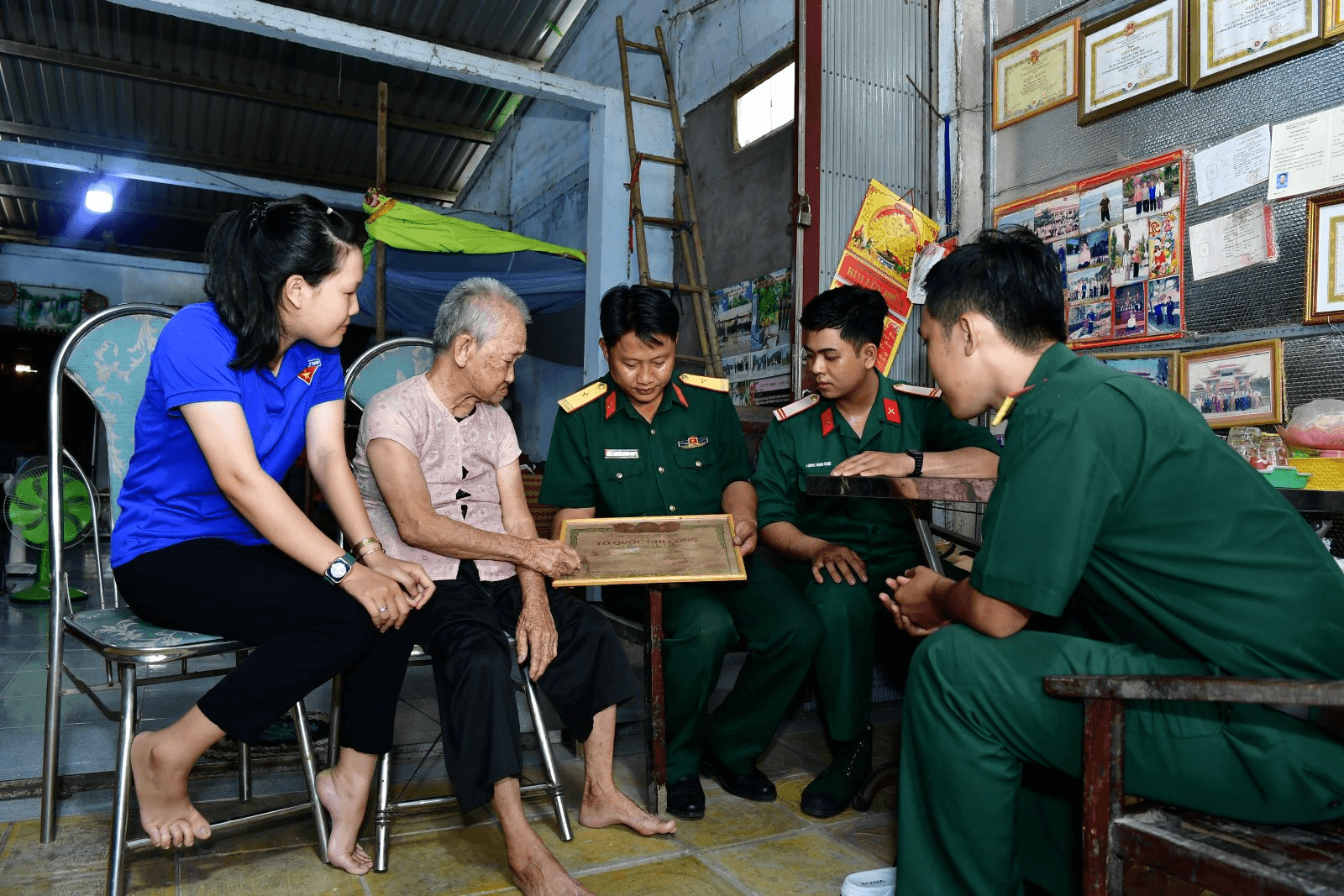 Thư về tòa soạn: Mô hình giàu ý nghĩa của bộ đội tỉnh Đồng Tháp