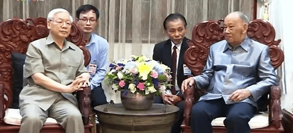 Nhà lãnh đạo xuất sắc của Lào, người bạn lớn của Việt Nam