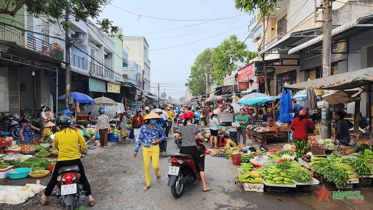 Nhộn nhịp phiên chợ Tết quê ngày cuối năm