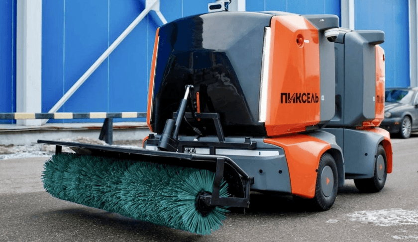 Thủ đô Moscow bắt đầu sử dụng robot dọn dẹp