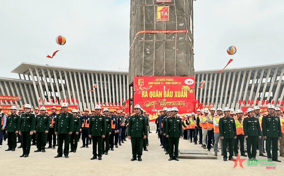 Binh đoàn 11 ra quân sản xuất đầu năm, đặt mục tiêu đột phá mạnh mẽ