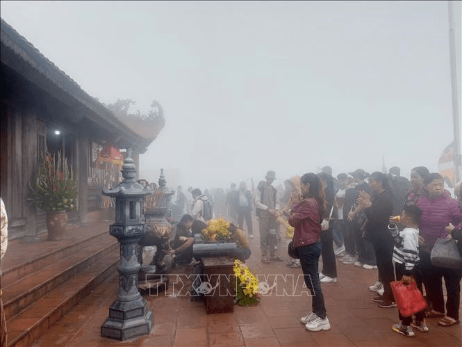 Khai hội Xuân Ngọa Vân - nơi Phật hoàng Trần Nhân Tông hóa Phật