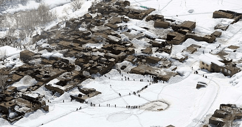 Lở đất, lở tuyết nghiêm trọng ở Afghanistan, ít nhất 25 người thiệt mạng
