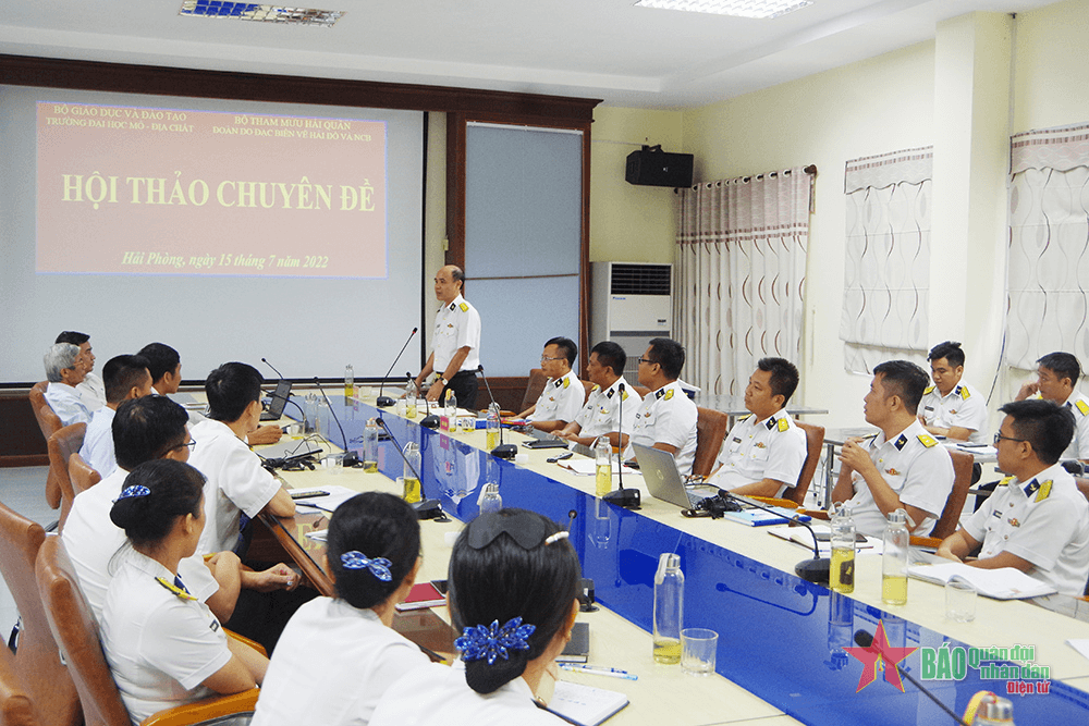 Đoàn Đo đạc biên vẽ hải đồ và nghiên cứu biển, Bộ Tham mưu Hải quân: Vượt khó, làm chủ công nghệ hiện đại