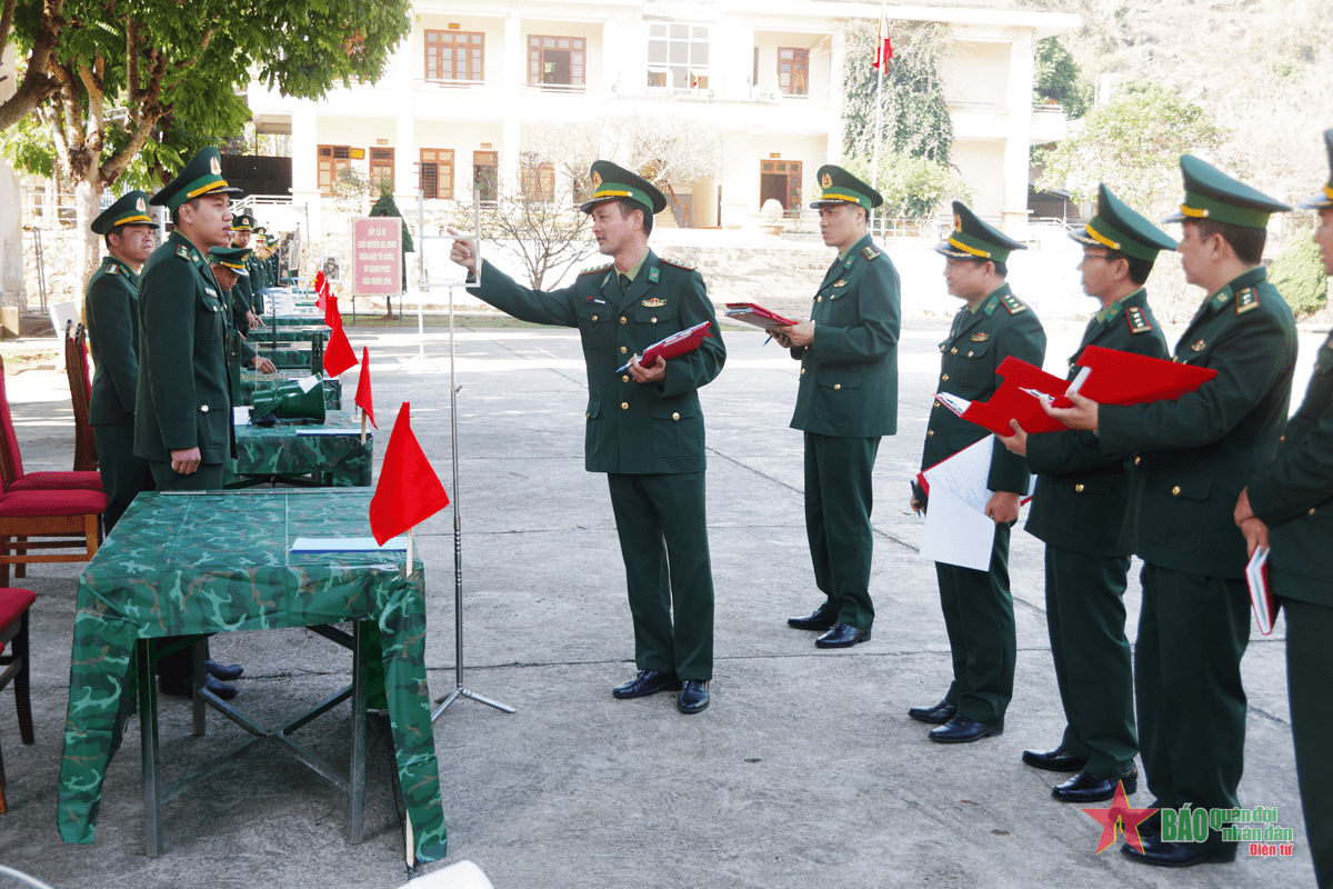 Bộ đội Biên phòng tỉnh Sơn La kiểm tra công tác chuẩn bị huấn luyện năm 2024