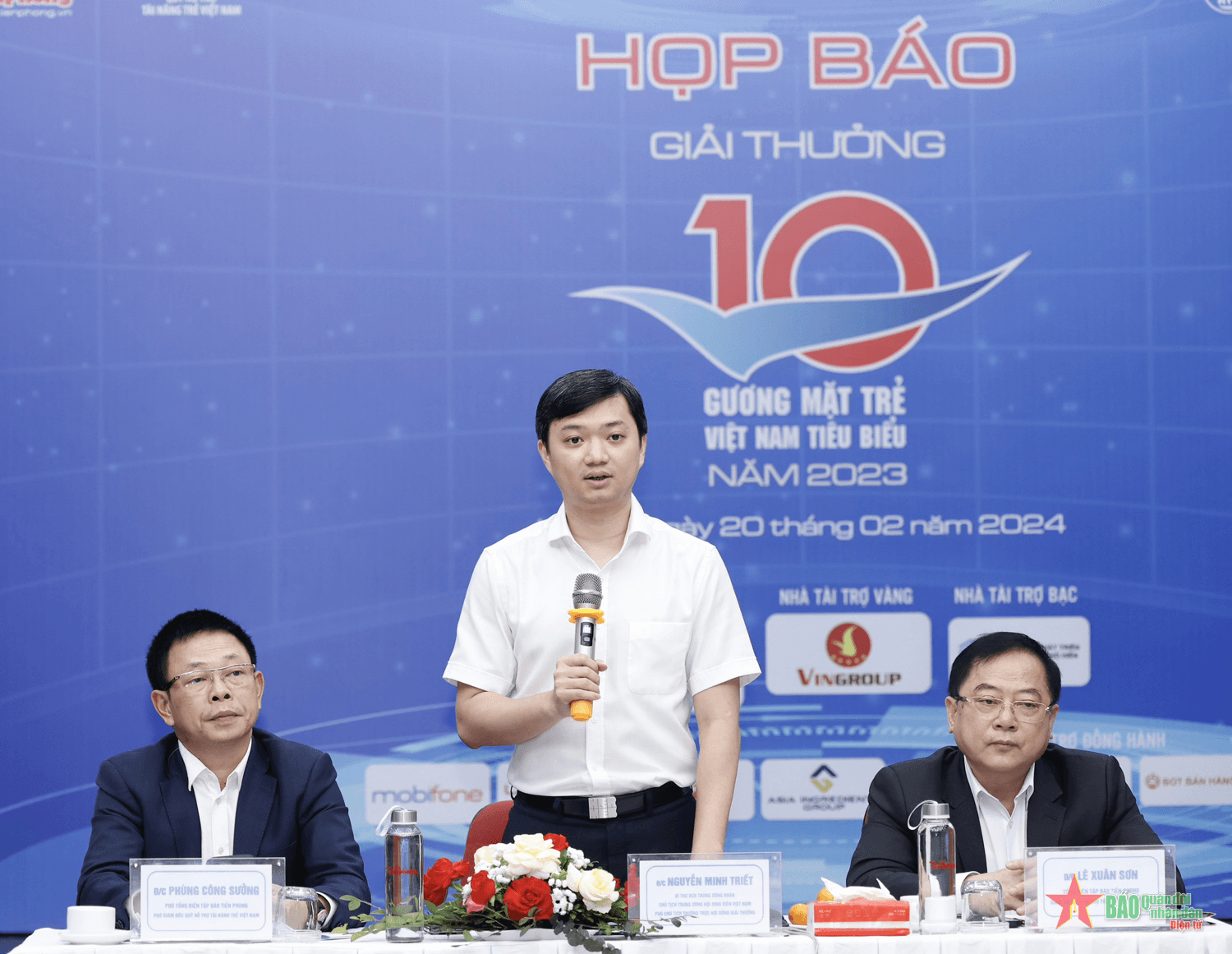 20 đề cử "Gương mặt trẻ Việt Nam tiêu biểu năm 2023" vào vòng bình chọn trực tuyến