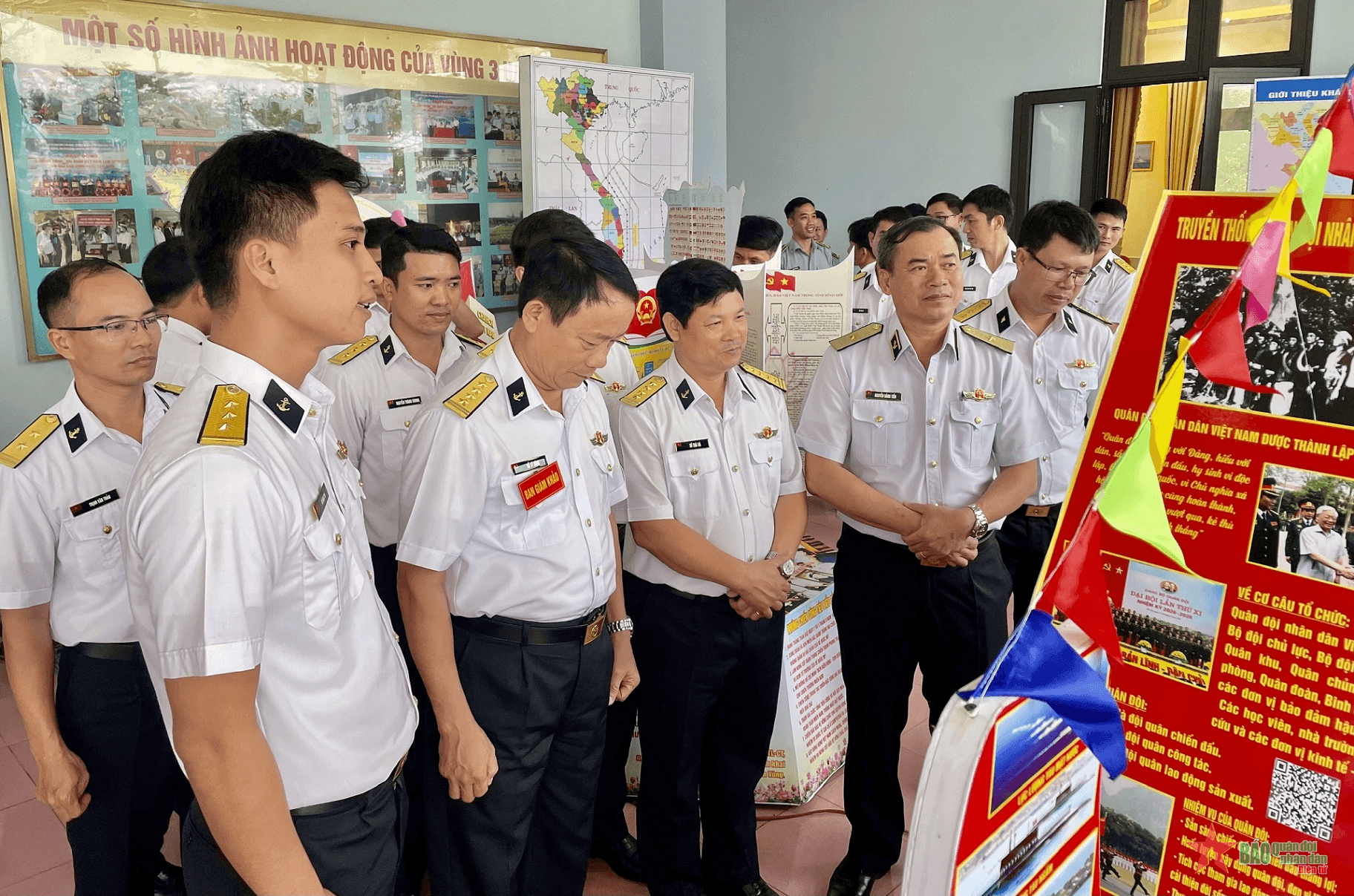 Vùng 3 Hải quân: Khai mạc Hội thi sáng kiến, cải tiến mô hình học cụ ngành công tác Đảng, công tác chính trị