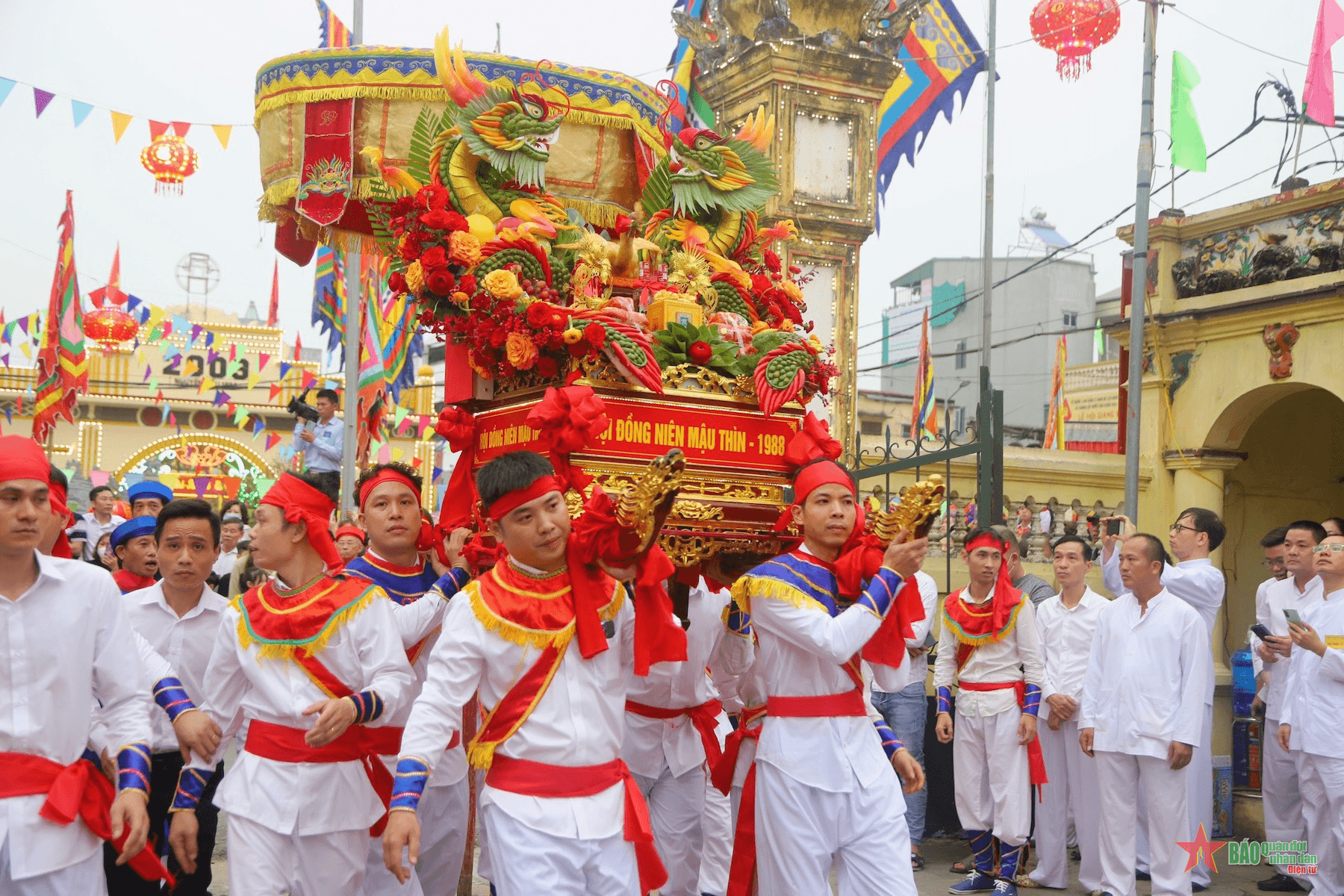 Khai hội làng Giang Xá - Kỷ niệm 1.480 năm Lý Nam Đế lên ngôi Hoàng đế và thành lập nước Vạn Xuân