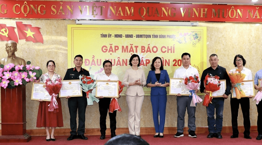 Báo chí đã đóng góp tích cực trong quảng bá thành tựu, đất và người Bình Phước