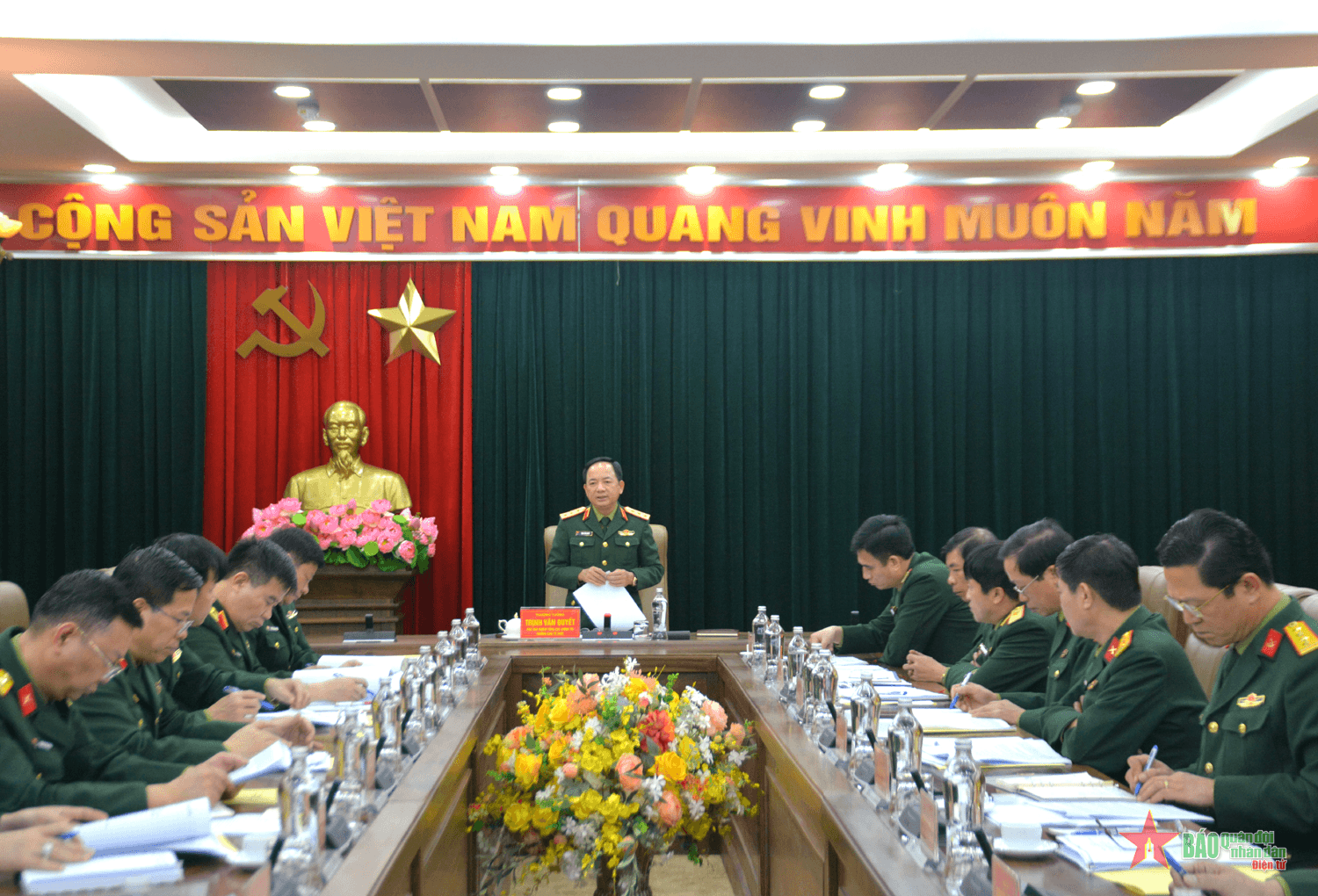 Làm tốt công tác chuẩn bị Hội nghị tổng kết Luật Sĩ quan QĐND Việt Nam