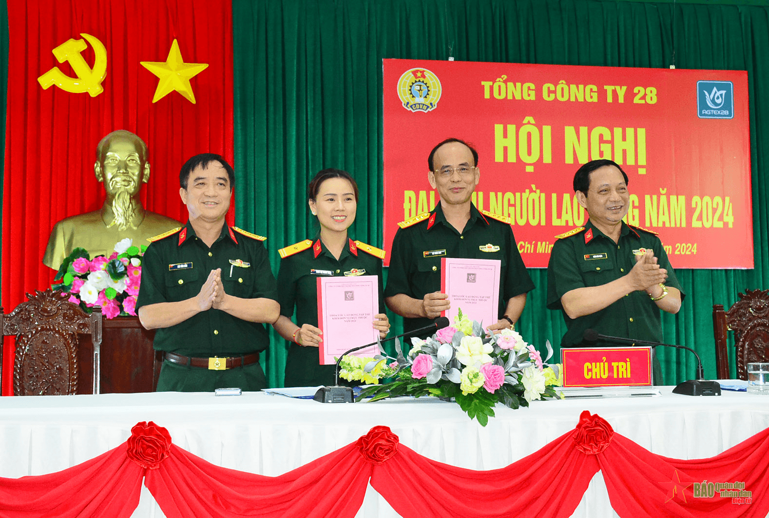 Tổng công ty 28, Tổng cục Hậu cần chăm lo tốt quyền, lợi ích của người lao động
