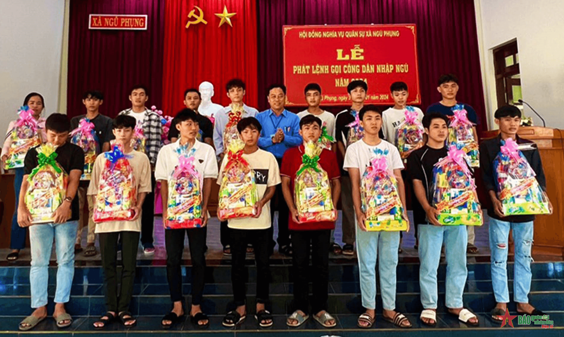 Bình Thuận: Thanh niên sẵn sàng lên đường nhập ngũ năm 2024