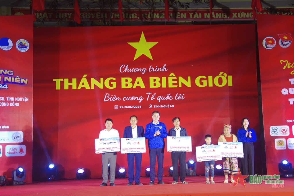Nhiều hoạt động ý nghĩa trong Chương trình “Tháng Ba biên giới”