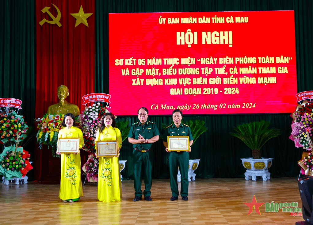 Cà Mau: Nhiều kết quả nổi bật trong 5 năm thực hiện “Ngày Biên phòng toàn dân”