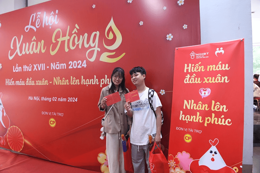 "Hiến máu đầu xuân - Nhân lên hạnh phúc"