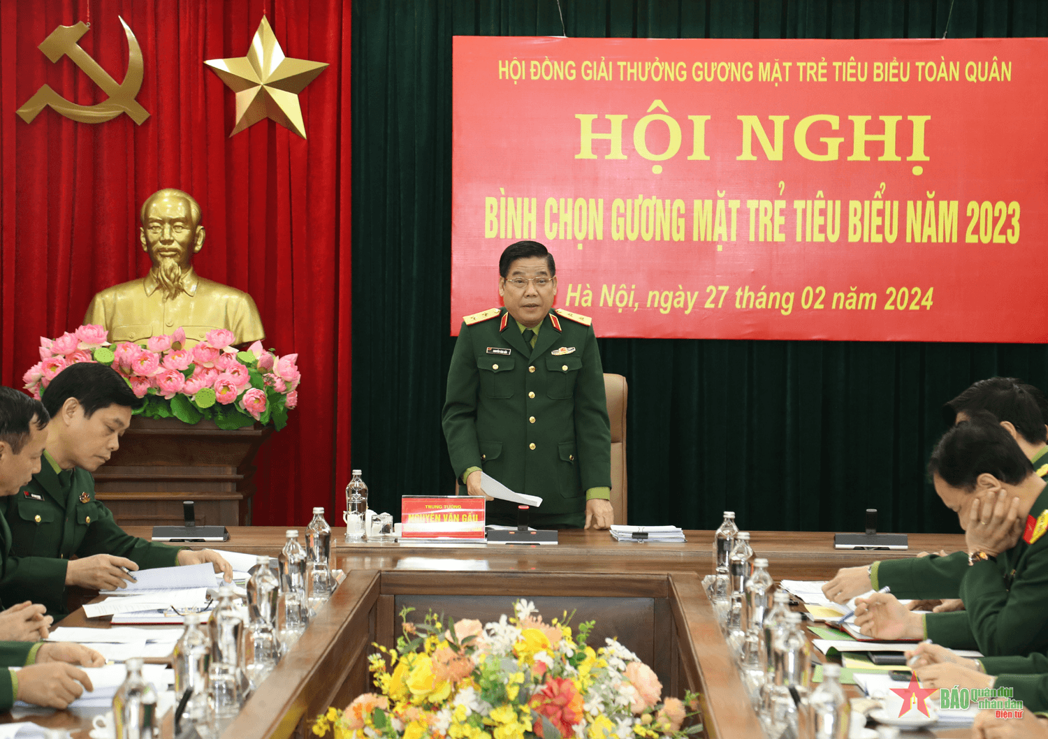 Bình chọn 10 Gương mặt trẻ tiêu biểu toàn quân năm 2023
