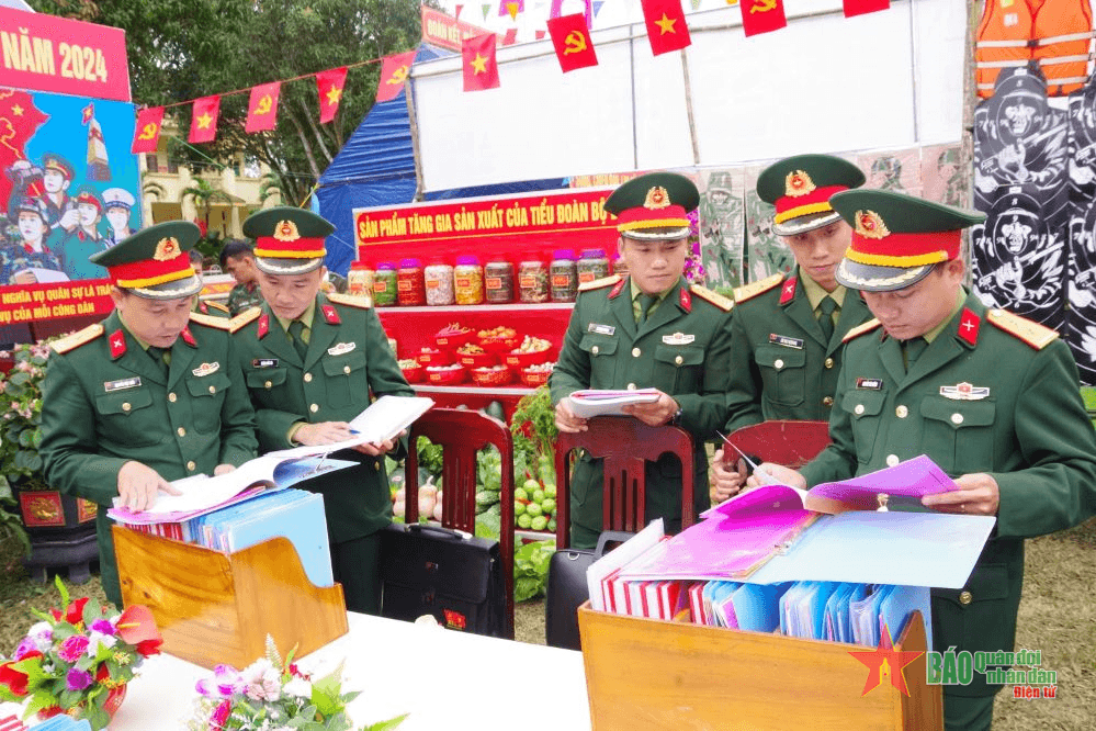 Sư đoàn 968, Quân khu 4 thi Hội trại ra quân huấn luyện năm 2024