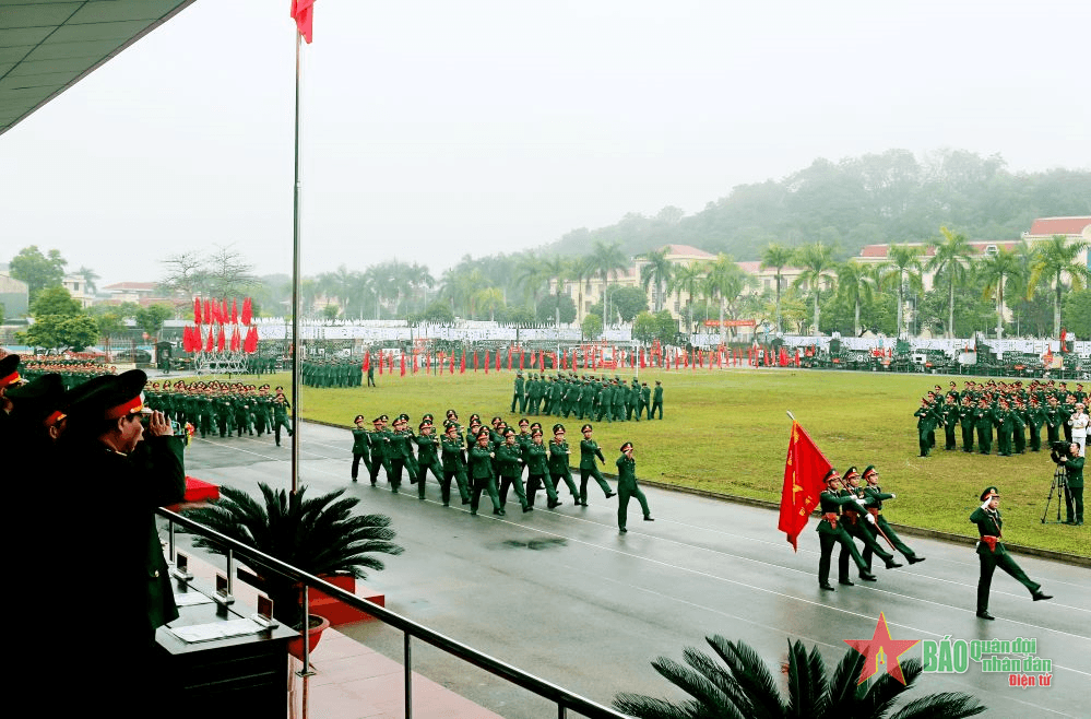 Cơ quan Quân khu 3 tổ chức Lễ ra quân huấn luyện năm 2024