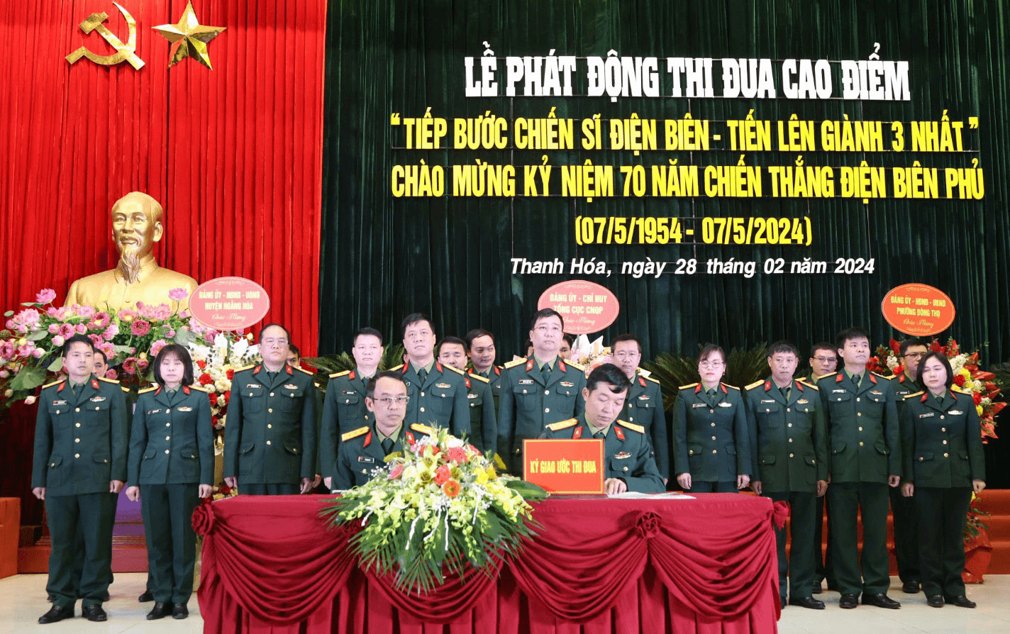 Nhà máy Z111 phát động thi đua cao điểm tiếp bước chiến sĩ Điện Biên
