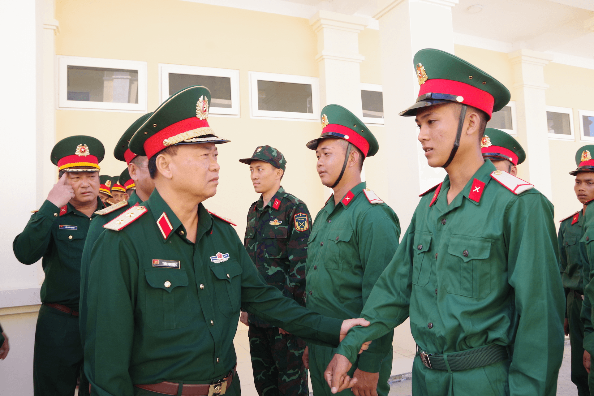 Quân khu 5 kiểm tra các đơn vị tại Ninh Thuận