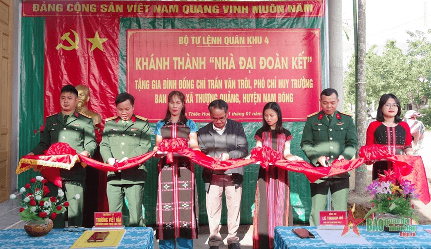 Toàn quân khởi công xây dựng 4.273 “Nhà đại đoàn kết”, “Nhà đồng đội”