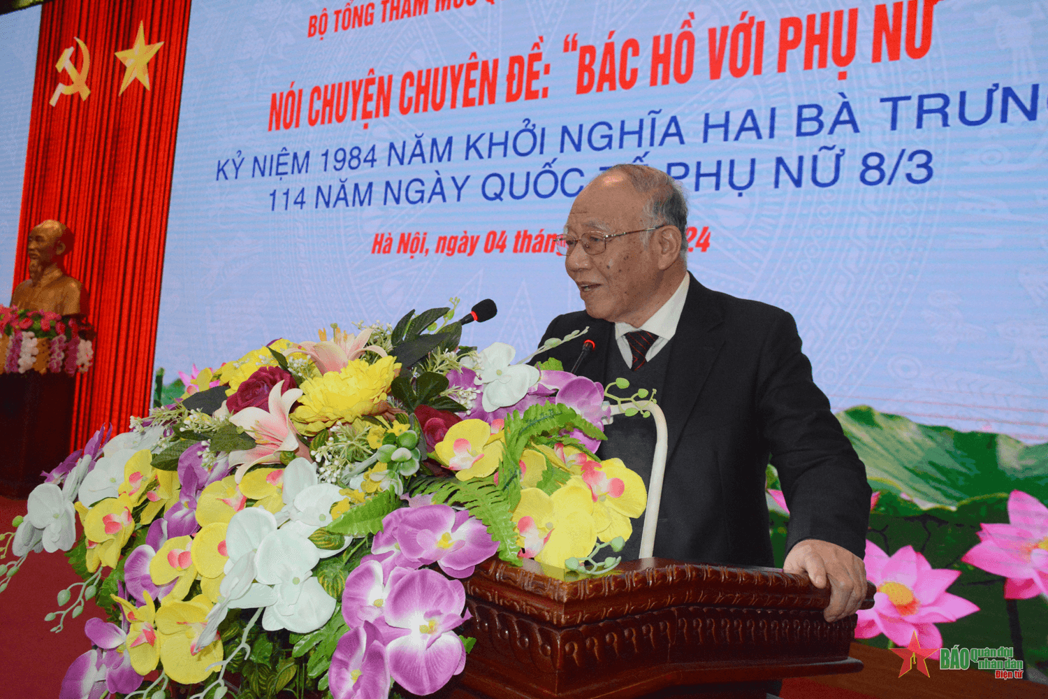 Bộ Tổng Tham mưu tổ chức nhiều hoạt động kỷ niệm Ngày Quốc tế Phụ nữ 8-3