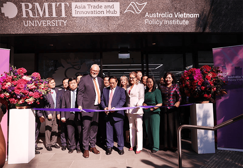 Thủ tướng Phạm Minh Chính dự lễ khai trương Viện Chính sách Australia – Việt Nam