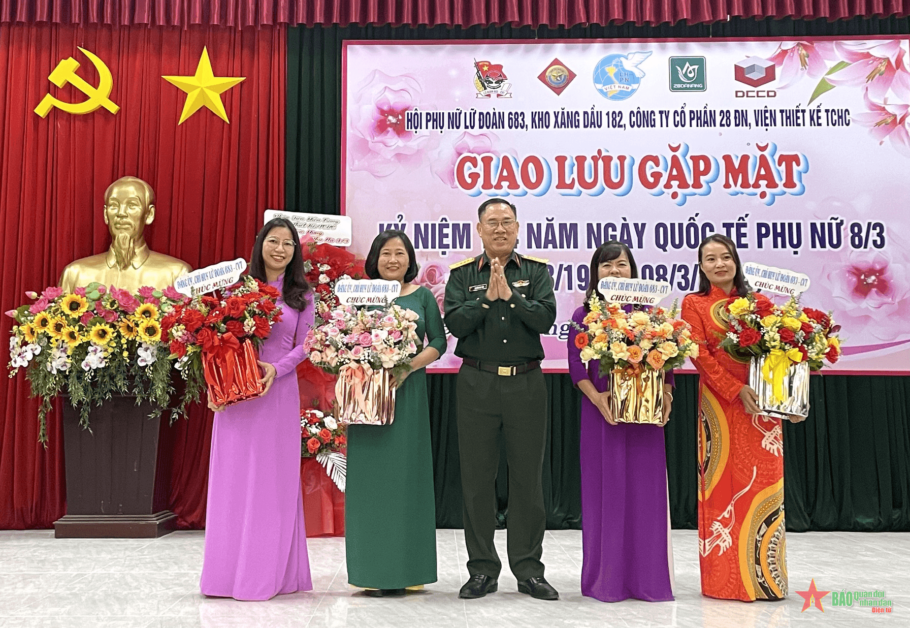 Hội Phụ nữ các đơn vị Tổng cục Hậu cần gặp mặt Ngày Quốc tế Phụ nữ