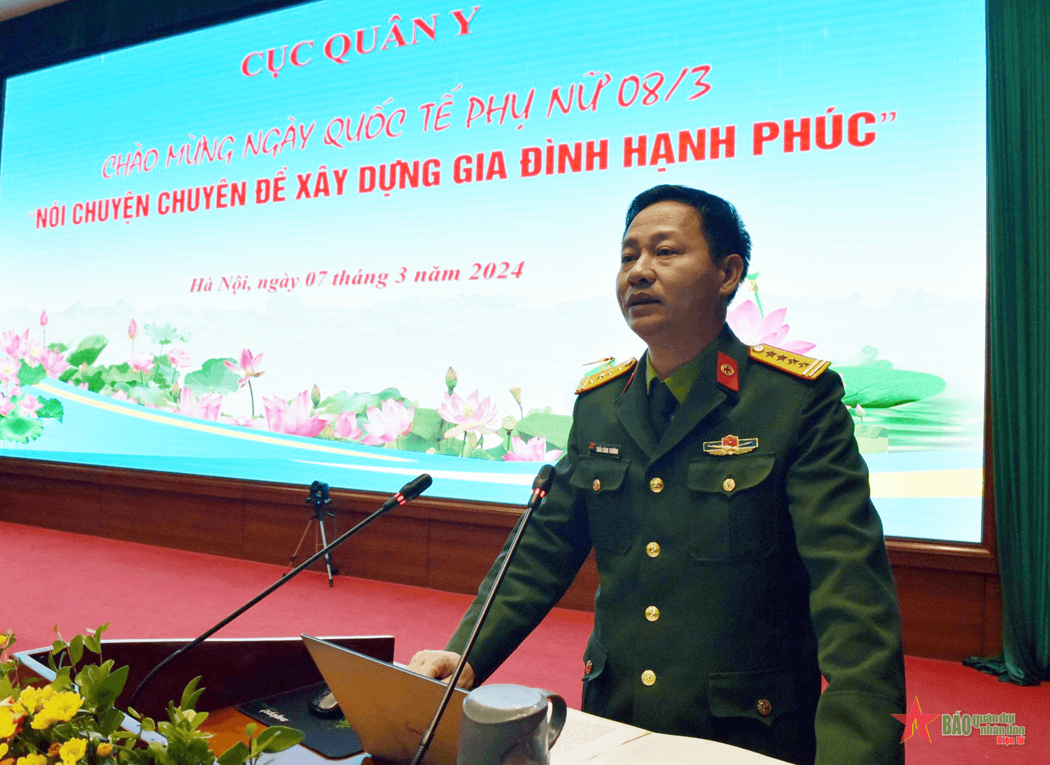 Cục Quân y, Tổng cục Hậu cần tổ chức truyền thông về xây dựng gia đình hạnh phúc
