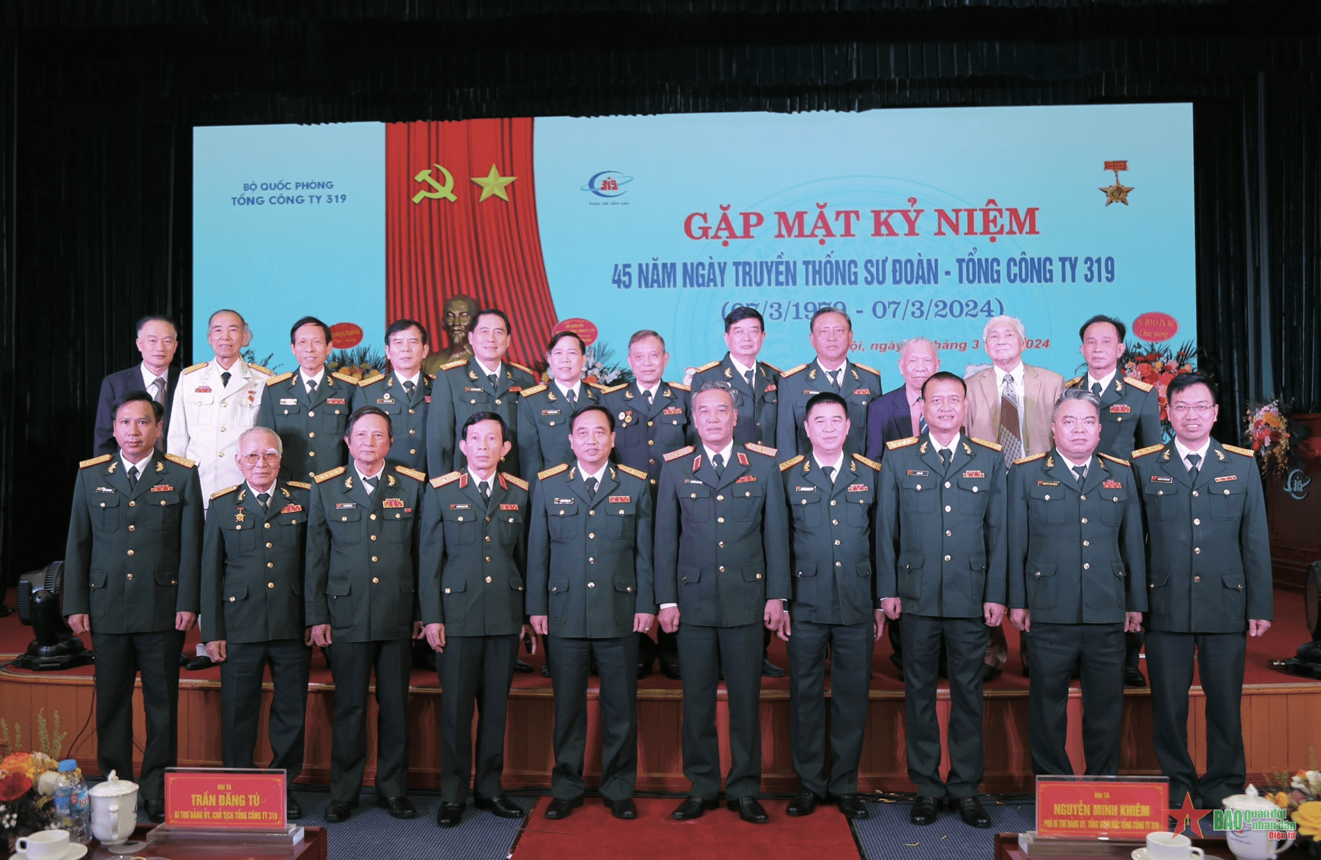 Tổng công ty 319 gặp mặt 45 năm Ngày truyền thống