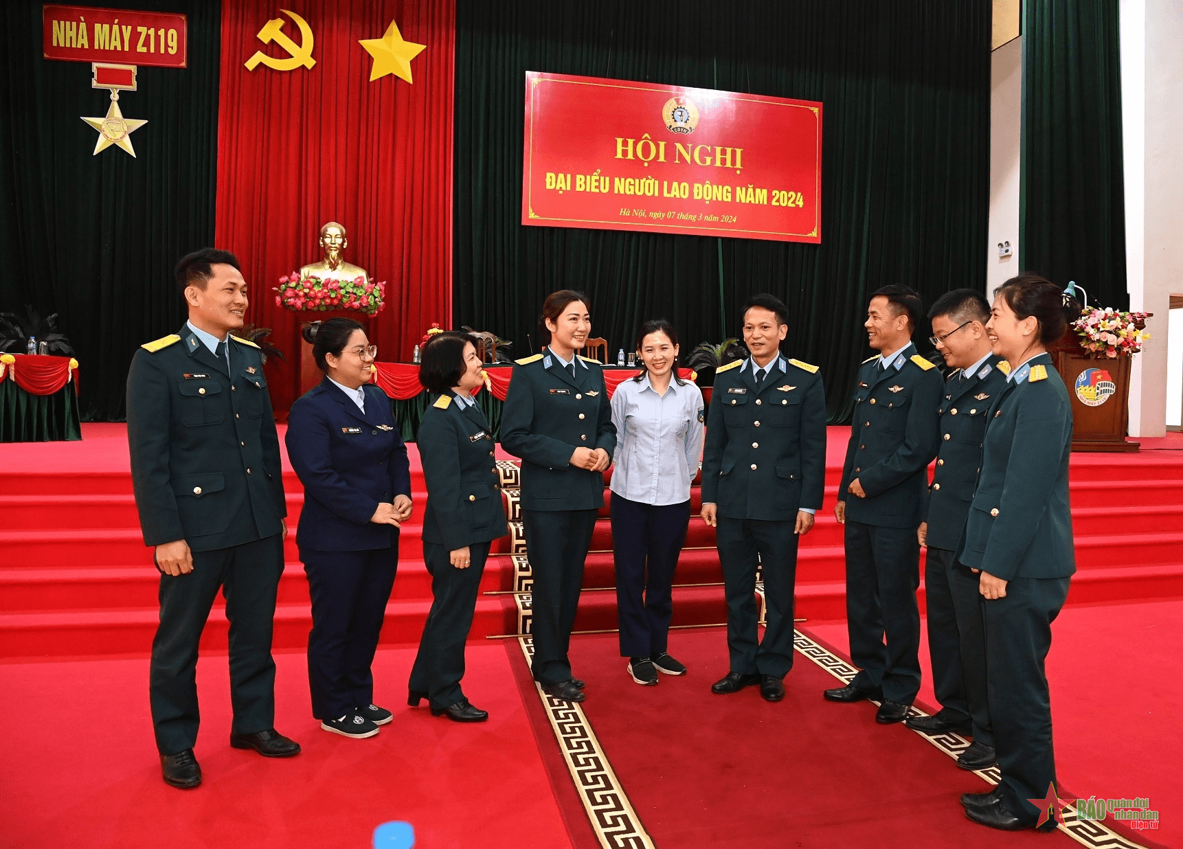 Công đoàn cơ sở Nhà máy Z119 tổ chức Hội nghị đại biểu người lao động năm 2024