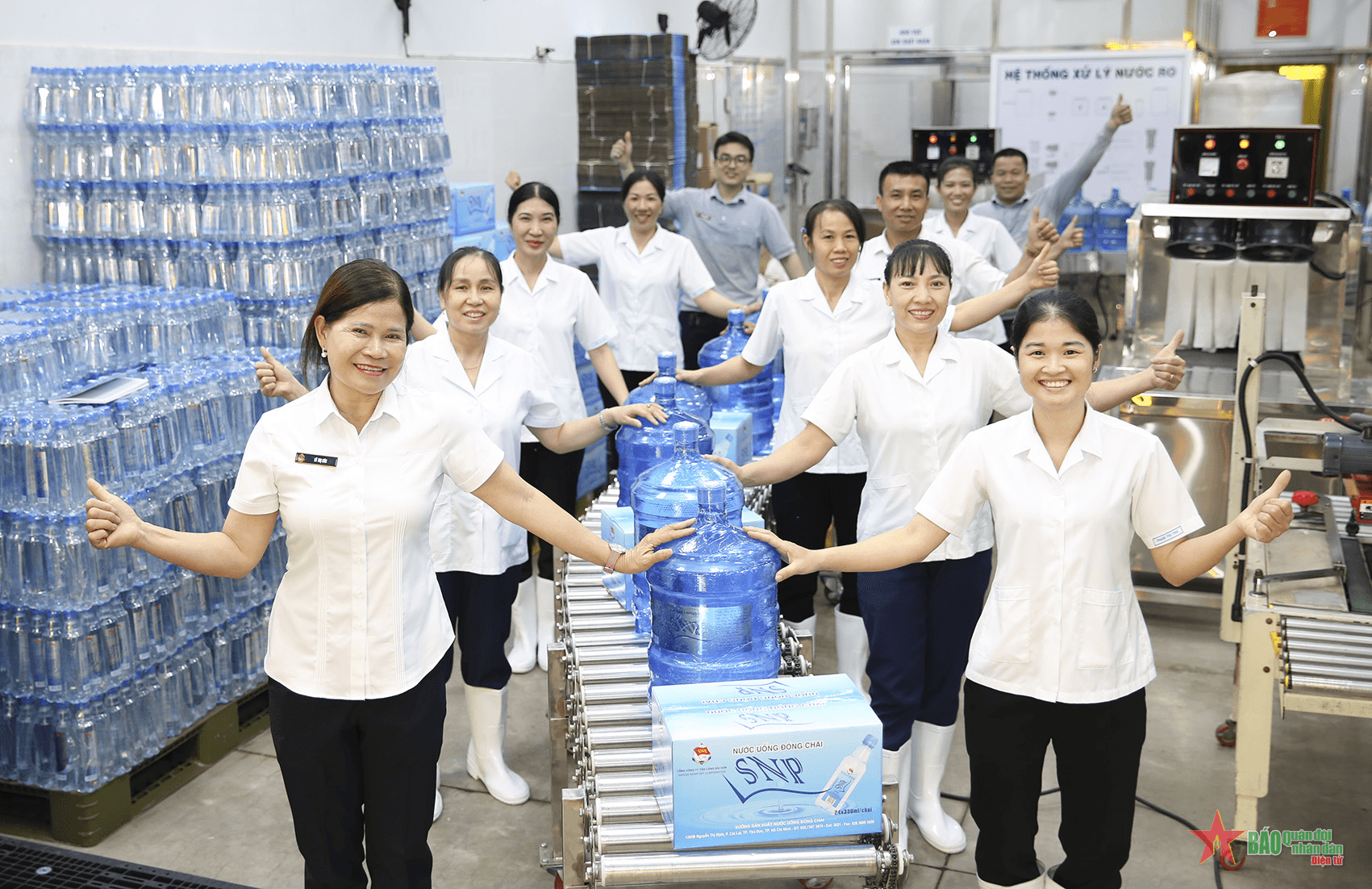 Thương hiệu nước SNP 15 năm phát triển bền vững

​