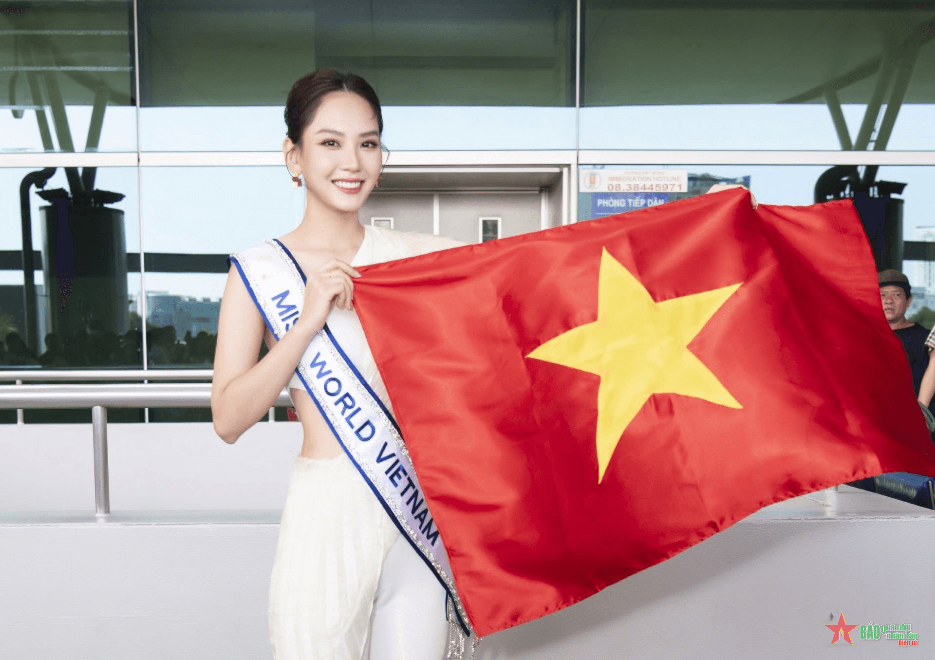 Huỳnh Nguyễn Mai Phương gây ấn tượng với bạn bè quốc tế ở Miss World