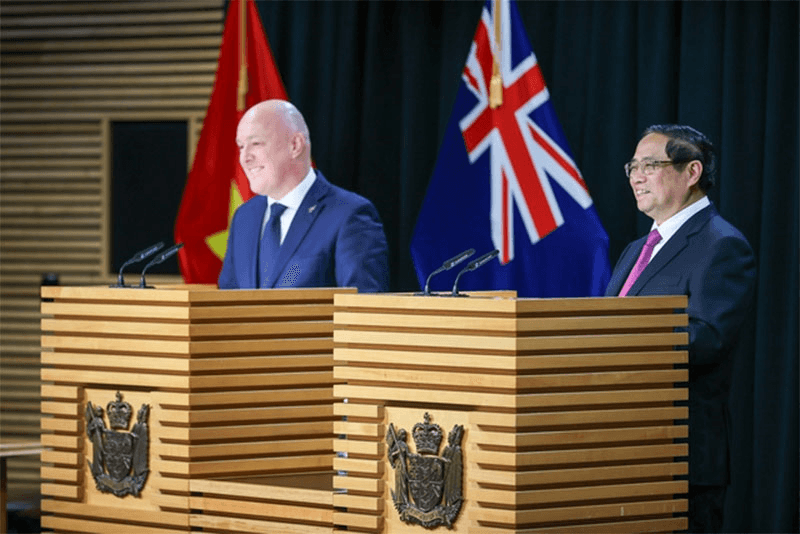 Thủ tướng Phạm Minh Chính nhấn mạnh ba lĩnh vực cần bứt phá trong quan hệ Việt Nam - New Zealand
