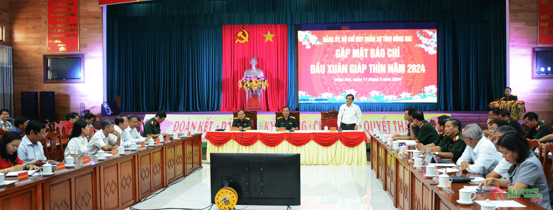 Bộ CHQS tỉnh Đồng Nai đẩy mạnh phối hợp tuyên truyền xây dựng nền quốc phòng toàn dân