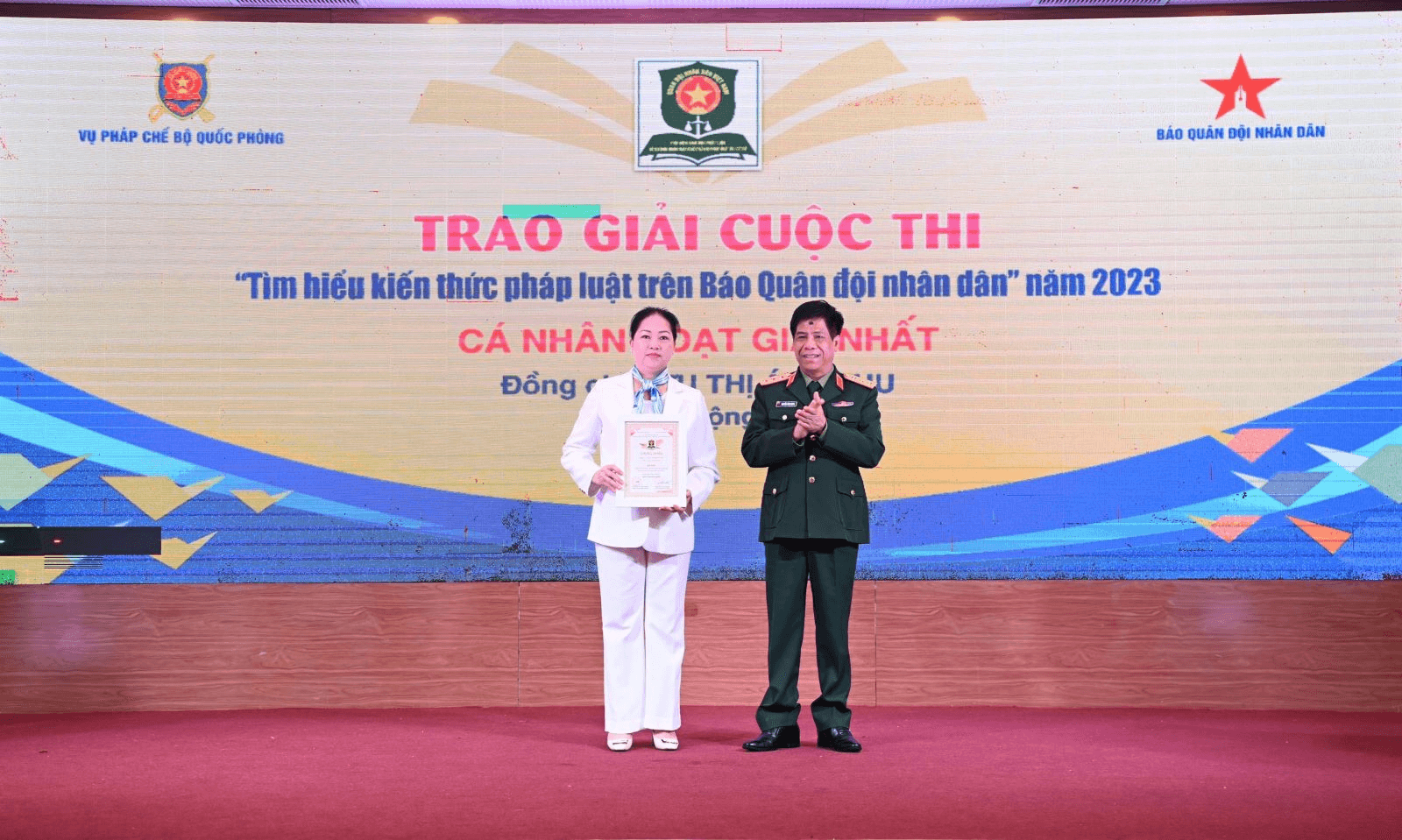 Tổng kết Cuộc thi “Tìm hiểu kiến thức pháp luật” trên Báo Quân đội nhân dân năm 2023 và phát động Cuộc thi năm 2024