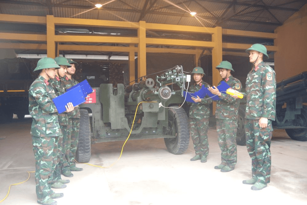 Sáng kiến thiết bị thông, ken nòng các loại pháo mặt đất