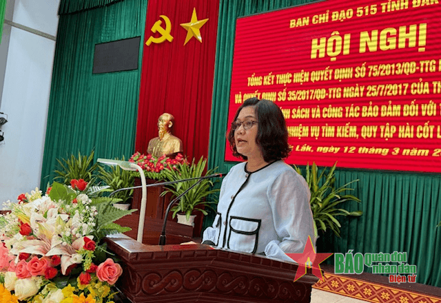 Đắk Lắk bảo đảm chế độ, chính sách cho nhiệm vụ tìm kiếm, quy tập hài cốt liệt sĩ